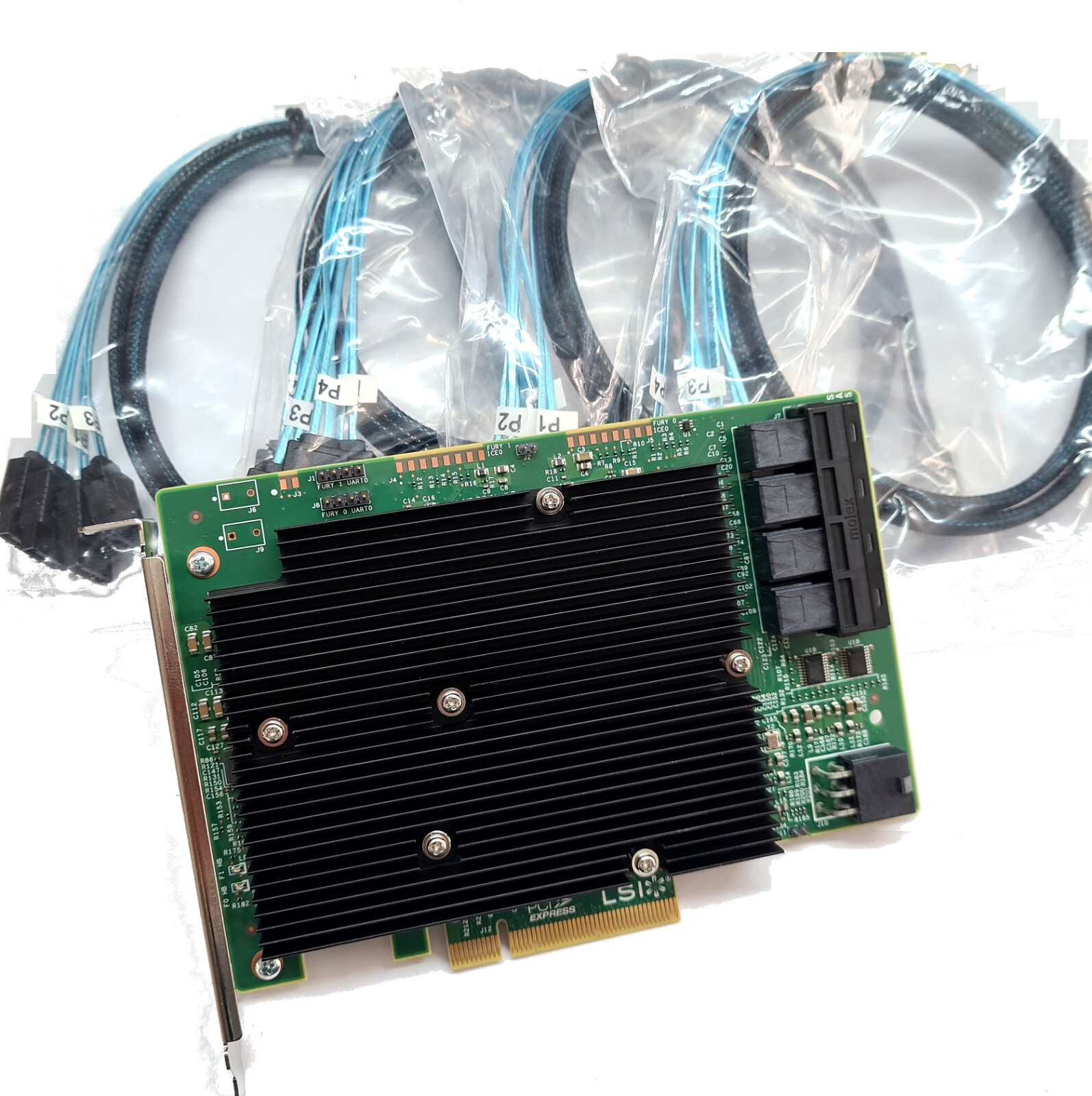 คอนโทรลเลอร์ LSI 9300-16i SAS  - Lsi 9300 16I Hba It Mode บทวิจารณ์และราคา