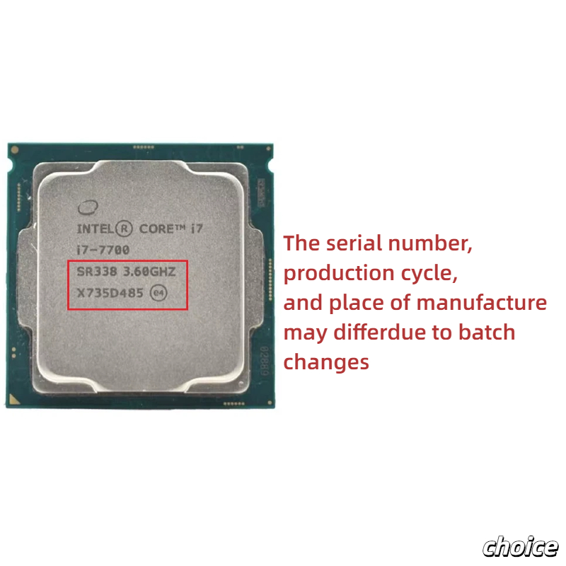 โปรเซสเซอร์ Intel Core I7 7700 - Gold 6248R บทวิจารณ์และราคา